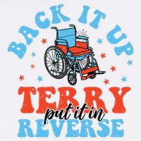 Back It Up Terry Put It In Reverse Flat Bill Trucker Hat