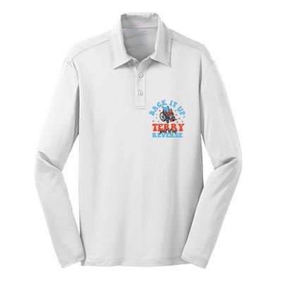 Back It Up Terry Put It In Reverse Silk Touch Performance Long Sleeve Polo