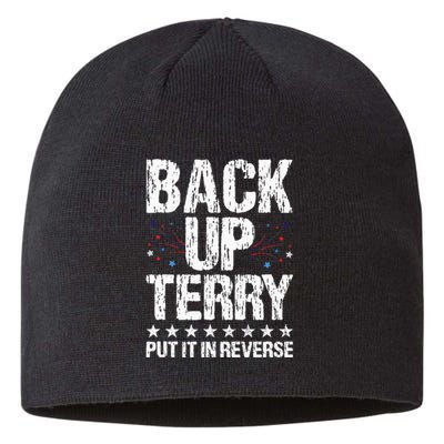 Back It up Terry Put It in Reverse 4th of July Independence Sustainable Beanie