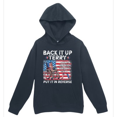 Back It Up Terry Put It In Reverse Firework 4th Of July Urban Pullover Hoodie