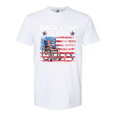 Back It Up Terry Put It In Reverse Firework 4th Of July Softstyle CVC T-Shirt