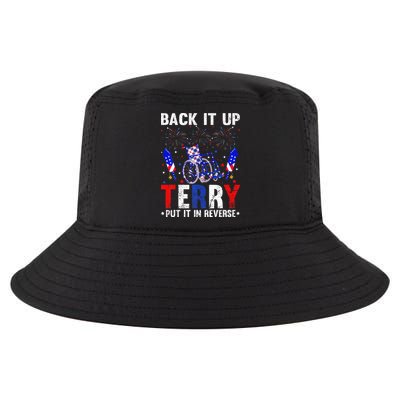 Back It Up Terry Put It In Reverse Funny 4th Of July Cool Comfort Performance Bucket Hat
