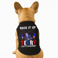 Back It Up Terry Put It In Reverse Funny 4th Of July Doggie Tank