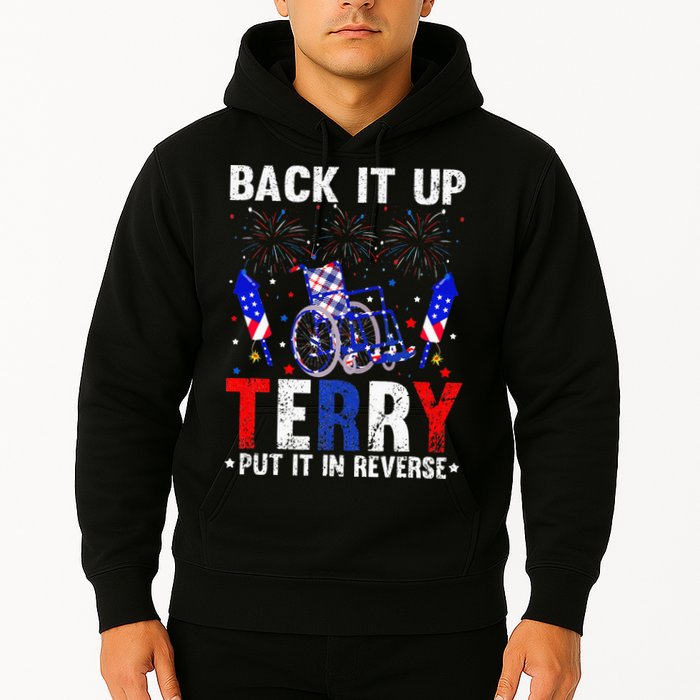Back It Up Terry Put It In Reverse Funny 4th Of July Hoodie