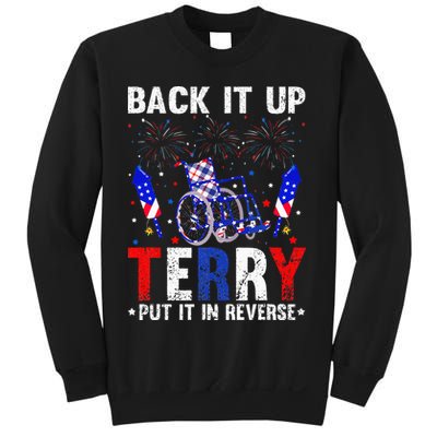 Back It Up Terry Put It In Reverse Funny 4th Of July Sweatshirt