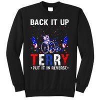 Back It Up Terry Put It In Reverse Funny 4th Of July Sweatshirt