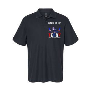 Back It Up Terry Put It In Reverse Funny 4th Of July Softstyle Adult Sport Polo