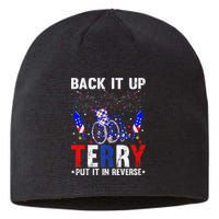 Back It Up Terry Put It In Reverse Funny 4th Of July Sustainable Beanie