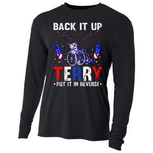 Back It Up Terry Put It In Reverse Funny 4th Of July Cooling Performance Long Sleeve Crew