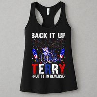 Back It Up Terry Put It In Reverse Funny 4th Of July Womens Tank Top