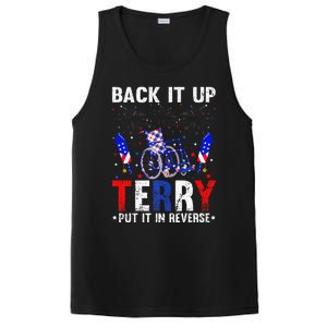 Back It Up Terry Put It In Reverse Funny 4th Of July PosiCharge Competitor Tank