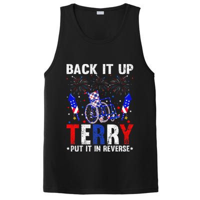 Back It Up Terry Put It In Reverse Funny 4th Of July PosiCharge Competitor Tank