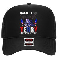 Back It Up Terry Put It In Reverse Funny 4th Of July Trucker Hat