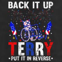 Back It Up Terry Put It In Reverse Funny 4th Of July Trucker Hat