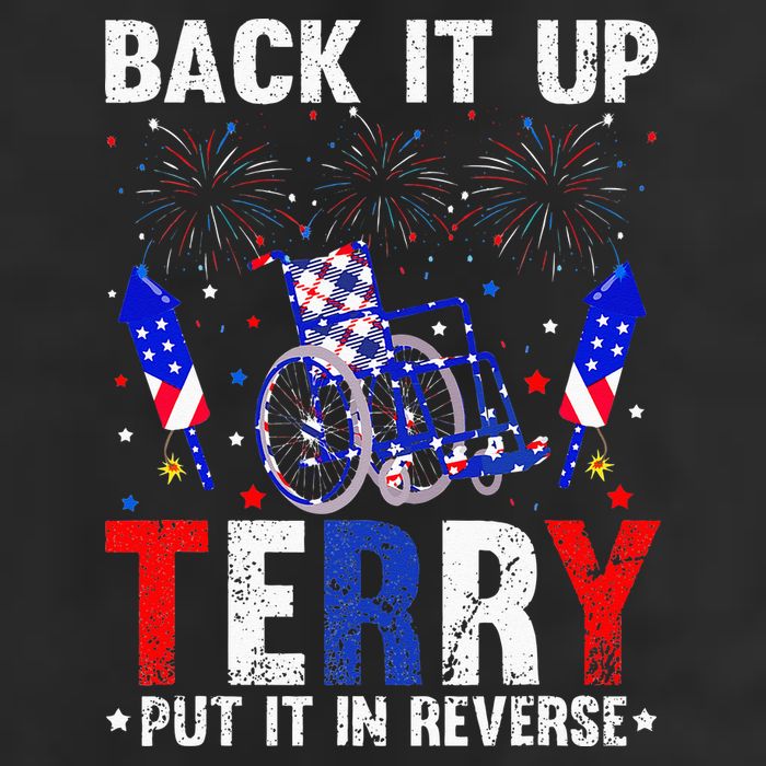 Back It Up Terry Put It In Reverse Funny 4th Of July Trucker Hat