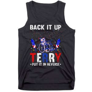 Back It Up Terry Put It In Reverse Funny 4th Of July Tank Top