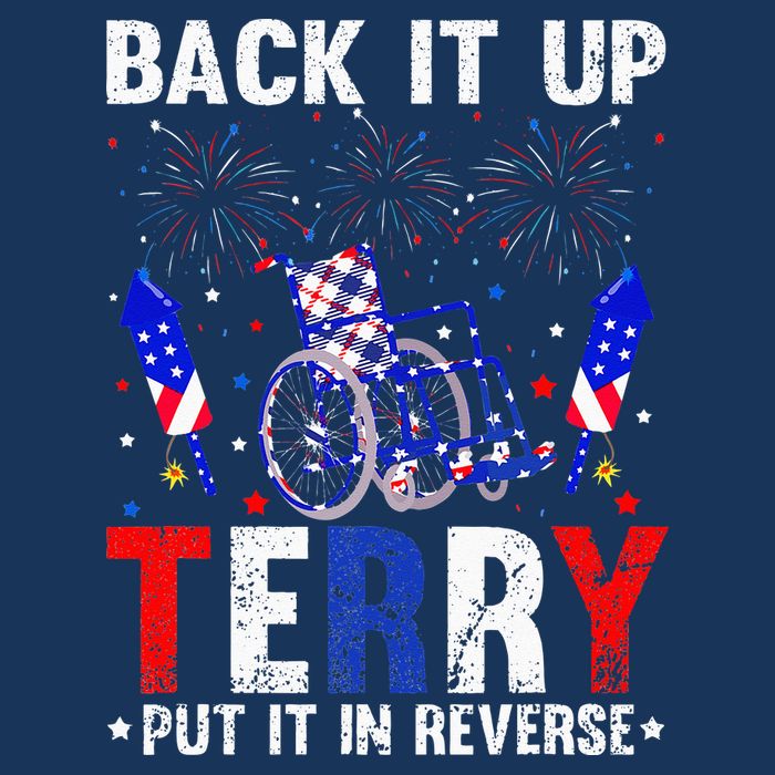 Back It Up Terry Put It In Reverse Funny 4th Of July Infant Baby Jersey Bodysuit