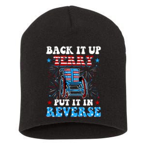 Back It Up Terry Put It In Reverse Short Acrylic Beanie