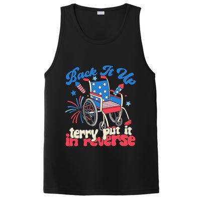 Back It Up Terry Put It In Reverse Firework 4th Of July PosiCharge Competitor Tank