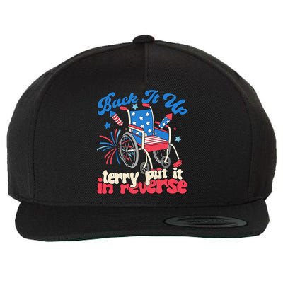 Back It Up Terry Put It In Reverse Firework 4th Of July Wool Snapback Cap