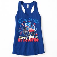 Back It Up Terry Put It In Reverse Firework 4th Of July Womens Tank Top