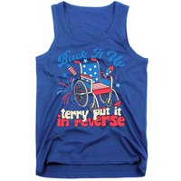 Back It Up Terry Put It In Reverse Firework 4th Of July Tank Top