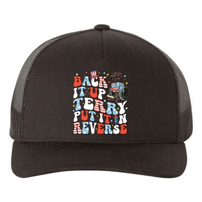 Back It Up Terry Put It In Reverse 4th July Yupoong Adult 5-Panel Trucker Hat