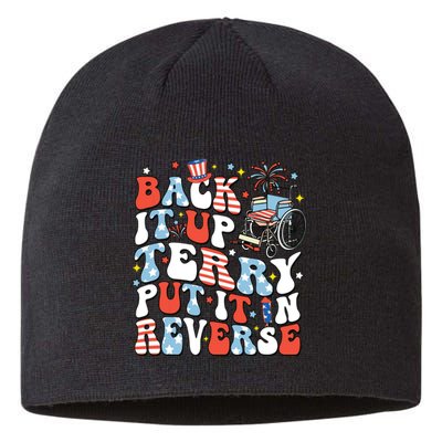 Back It Up Terry Put It In Reverse 4th July Sustainable Beanie