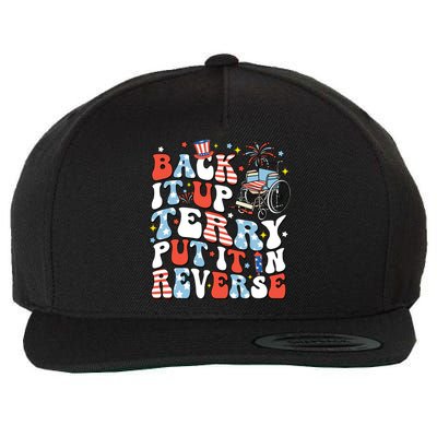 Back It Up Terry Put It In Reverse 4th July Wool Snapback Cap