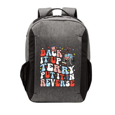 Back It Up Terry Put It In Reverse 4th July Vector Backpack