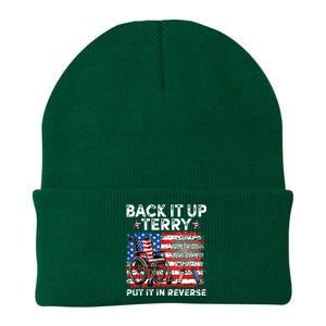 Back It Up Terry 4th Of July Knit Cap Winter Beanie