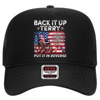 Back It Up Terry 4th Of July High Crown Mesh Back Trucker Hat