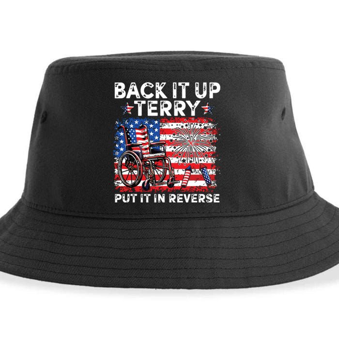 Back It Up Terry 4th Of July Sustainable Bucket Hat