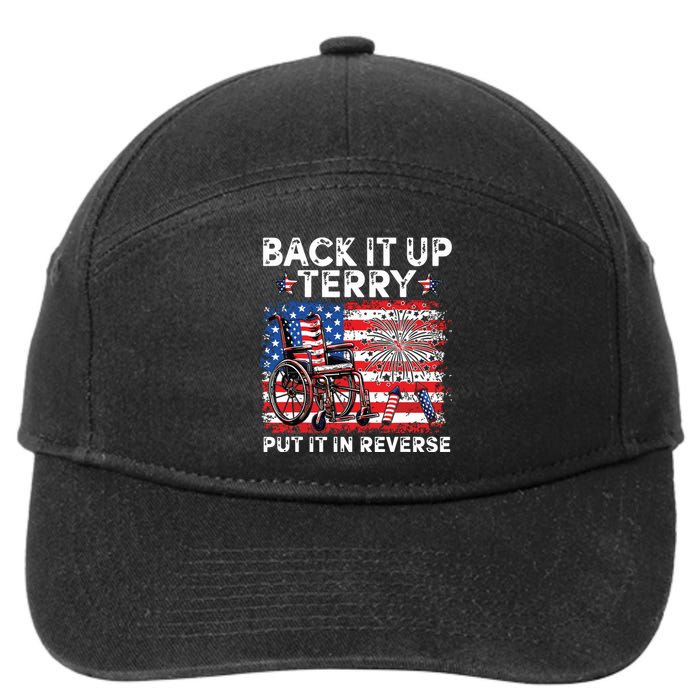 Back It Up Terry 4th Of July 7-Panel Snapback Hat