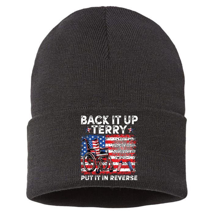 Back It Up Terry 4th Of July Sustainable Knit Beanie