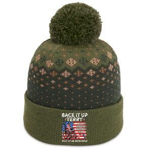 Back It Up Terry 4th Of July The Baniff Cuffed Pom Beanie