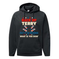 Back it Up Terry Put It In Reverse July 4th Fireworks Terry Performance Fleece Hoodie