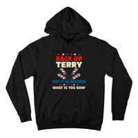 Back it Up Terry Put It In Reverse July 4th Fireworks Terry Hoodie