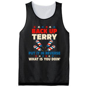 Back it Up Terry Put It In Reverse July 4th Fireworks Terry Mesh Reversible Basketball Jersey Tank