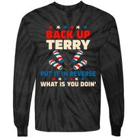 Back it Up Terry Put It In Reverse July 4th Fireworks Terry Tie-Dye Long Sleeve Shirt