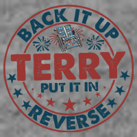 Back It Up Terry Put In Reverse Fireworks 4th Of July Toddler Sweatshirt