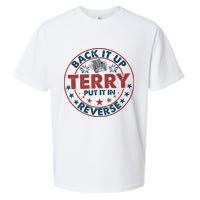 Back It Up Terry Put In Reverse Fireworks 4th Of July Sueded Cloud Jersey T-Shirt