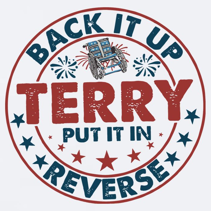 Back It Up Terry Put In Reverse Fireworks 4th Of July Sueded Cloud Jersey T-Shirt