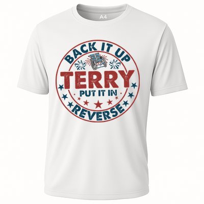 Back It Up Terry Put In Reverse Fireworks 4th Of July Performance Shirt