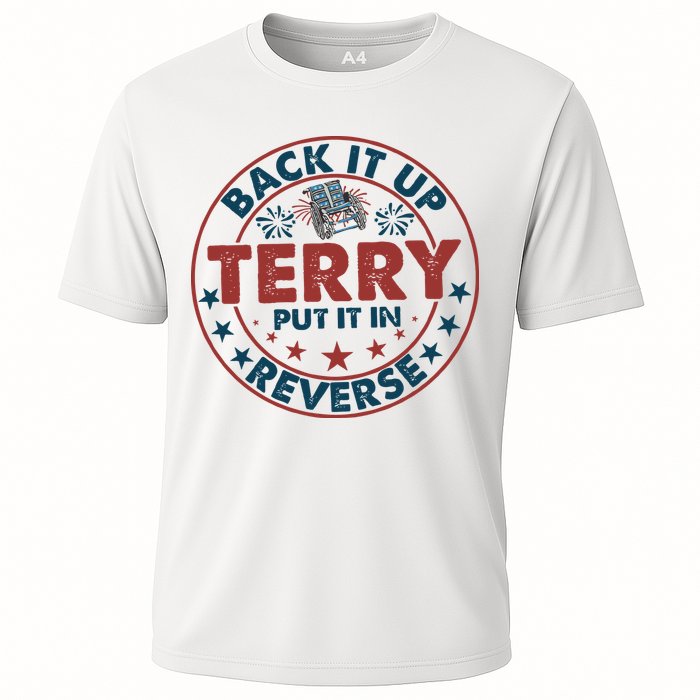 Back It Up Terry Put In Reverse Fireworks 4th Of July Performance Shirt