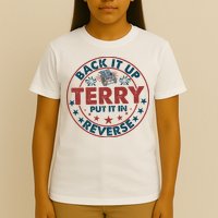 Back It Up Terry Put In Reverse Fireworks 4th Of July T-Shirt