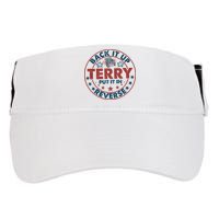 Back It Up Terry Put In Reverse Fireworks 4th Of July Adult Drive Performance Visor