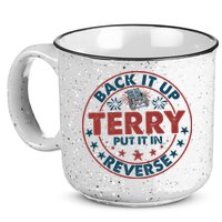 Back It Up Terry Put In Reverse Fireworks 4th Of July 15oz Campfire Ceramic Mug
