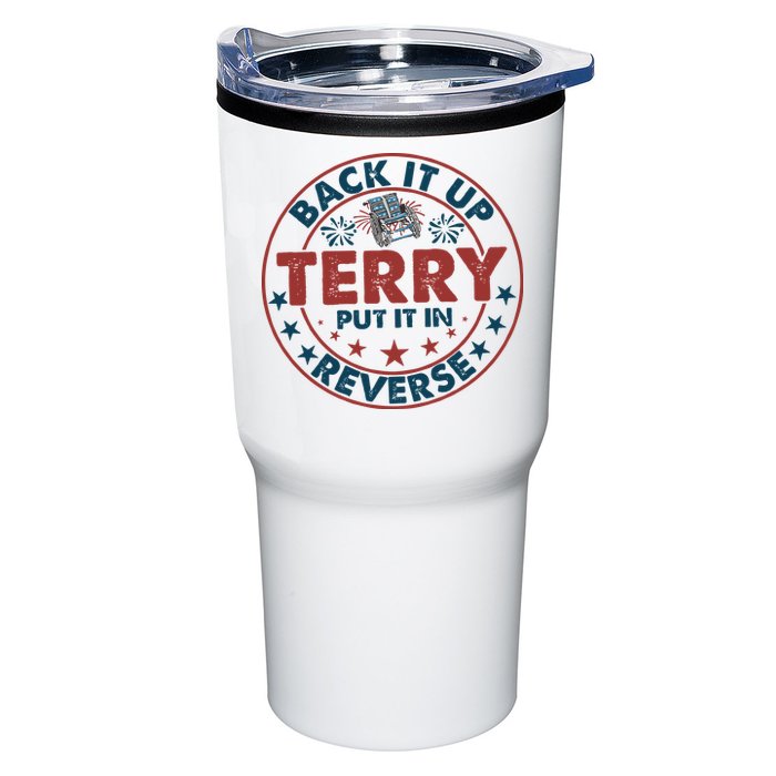Back It Up Terry Put In Reverse Fireworks 4th Of July Tumbler