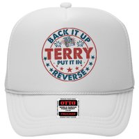 Back It Up Terry Put In Reverse Fireworks 4th Of July Trucker Hat